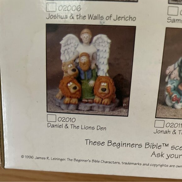 The Beginners Bible Moses and 10 Commandments Ceramic Collectible Figure 1996 - Picture 12 of 14